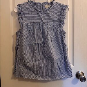 J.Crew Factory Striped Sleeveless Top